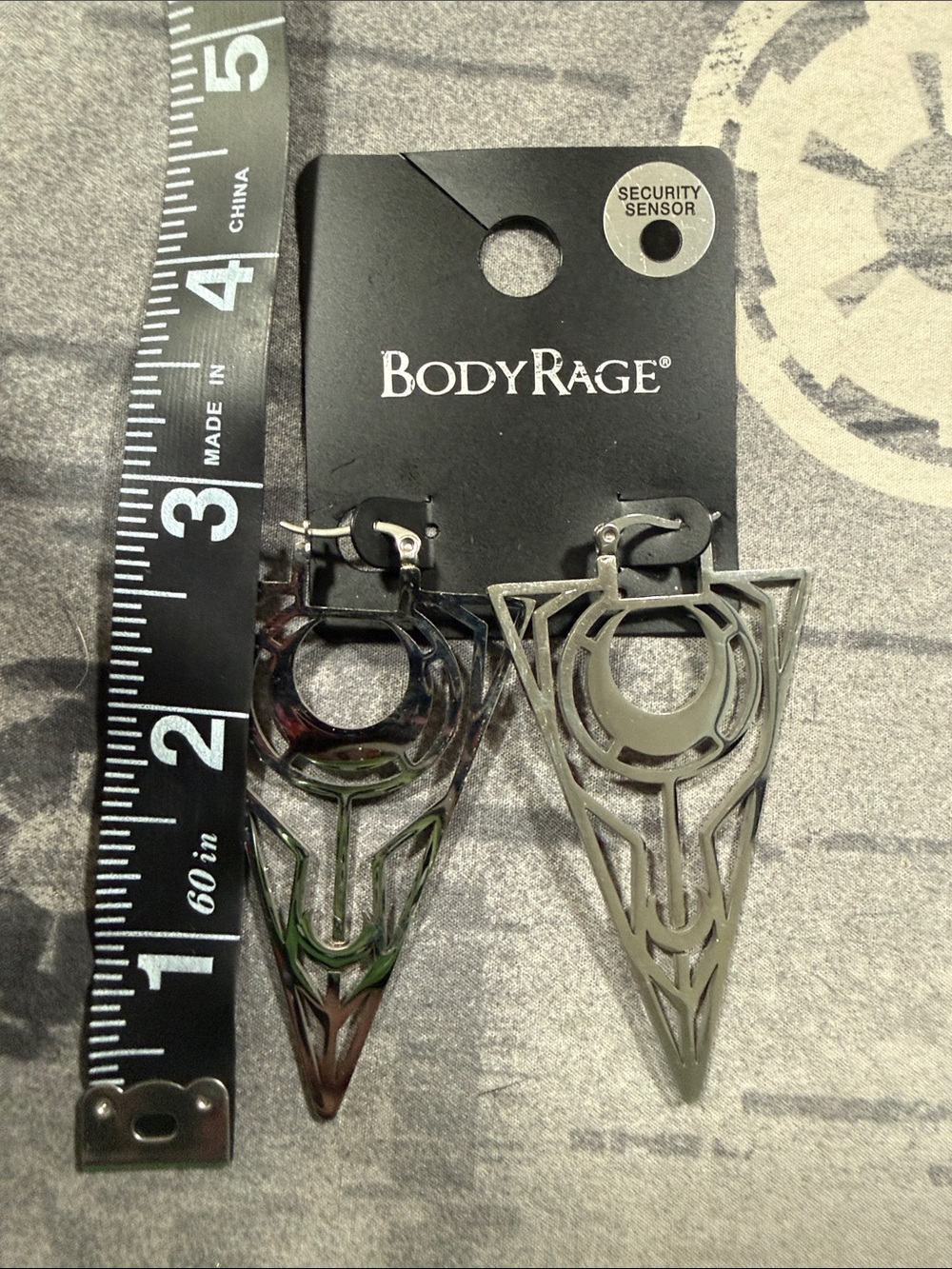 BNWT BODYRAGE WITCHY MOON EARRINGS - Picture 3 of 3